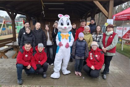 Wielkanocna przygoda w lesie: Ostrów Wielkopolski bawił się na „Rajdzie z Jajem”