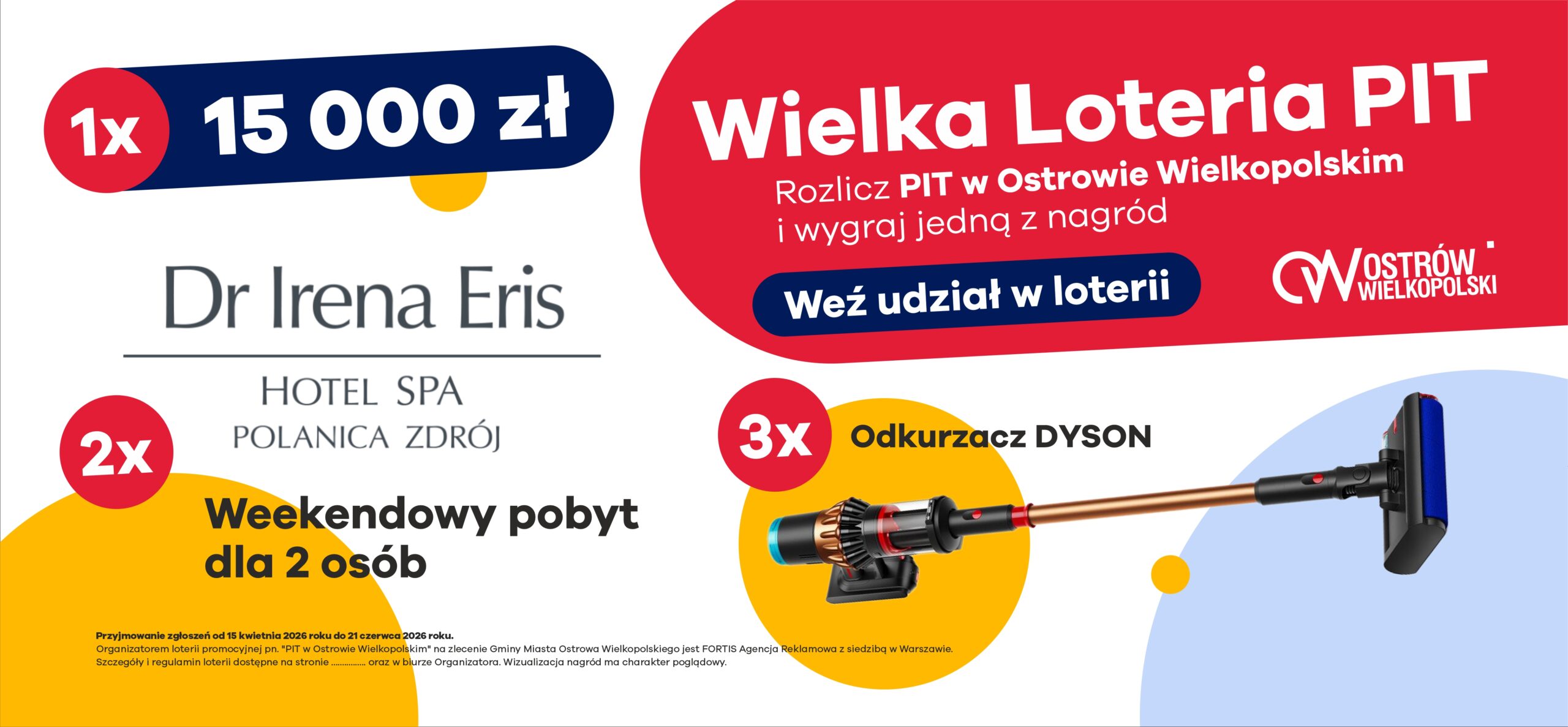 PIT w Ostrowie się opłaca! Ruszyła wielka loteria z pulą nagród ponad 40 000 zł