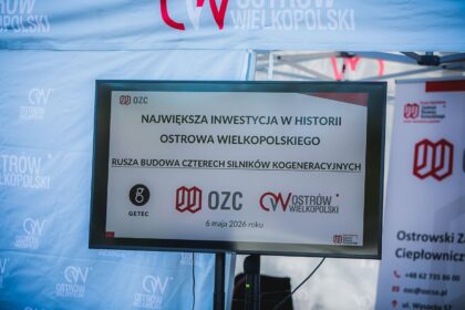 Historyczny krok Ostrowa Wielkopolskiego: Rusza największa inwestycja energetyczna w dziejach miasta